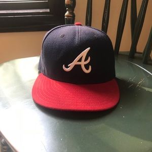 Atlanta braves new era hat 7 3/8